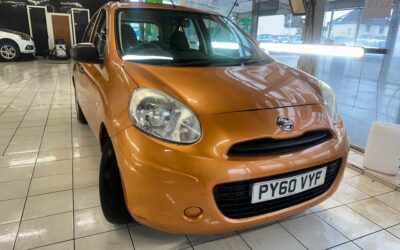 2011 Nissan Micra Acenta – Orange