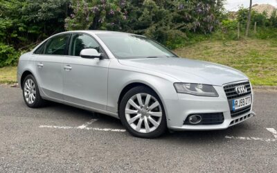 2010 Silver Audi A4 SE TDI CVT